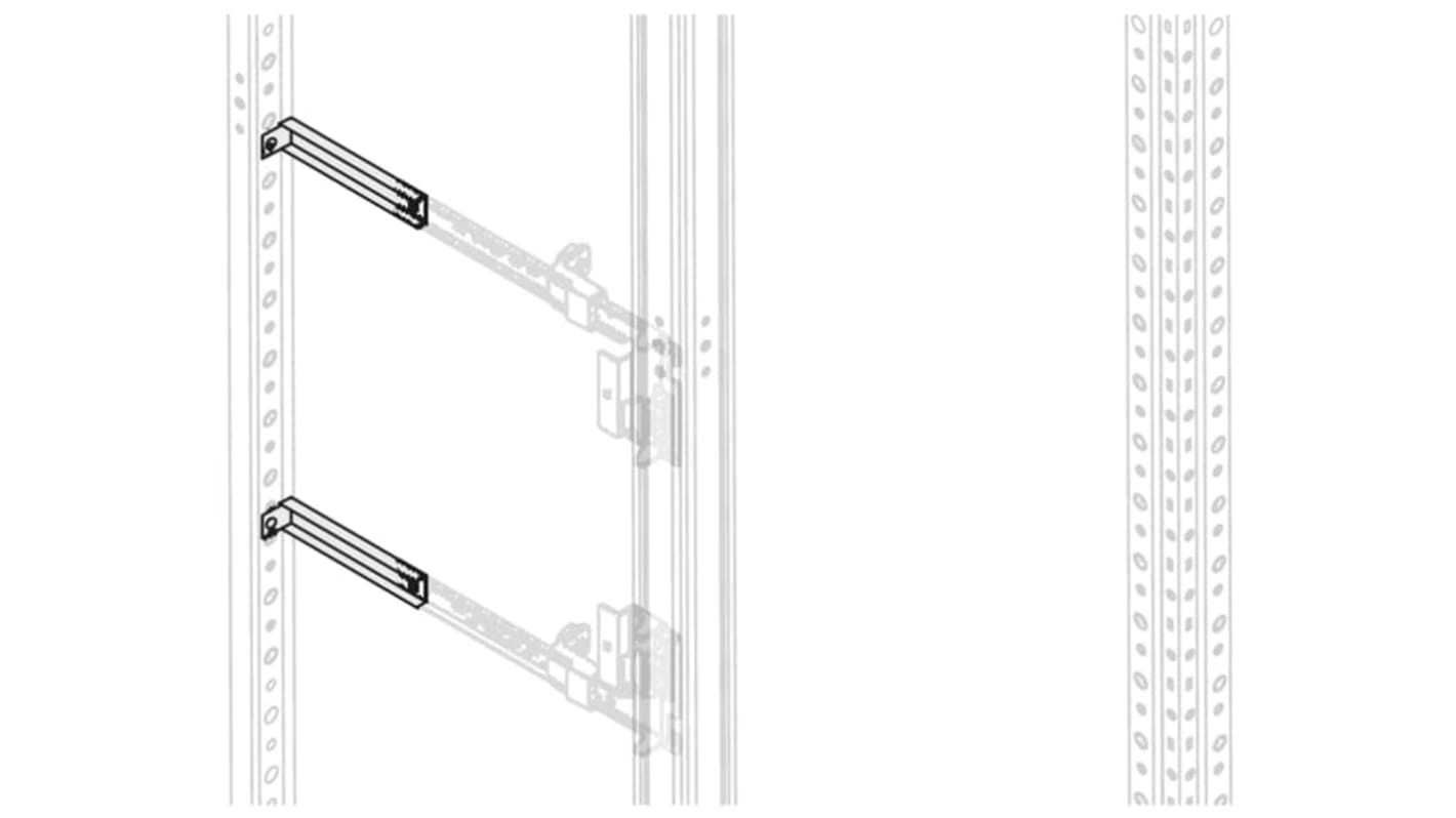 ABB Pickled Steel Sheet Extension Kit for Use with Main Distribution Boards, 140 x 26 x 11.5mm
