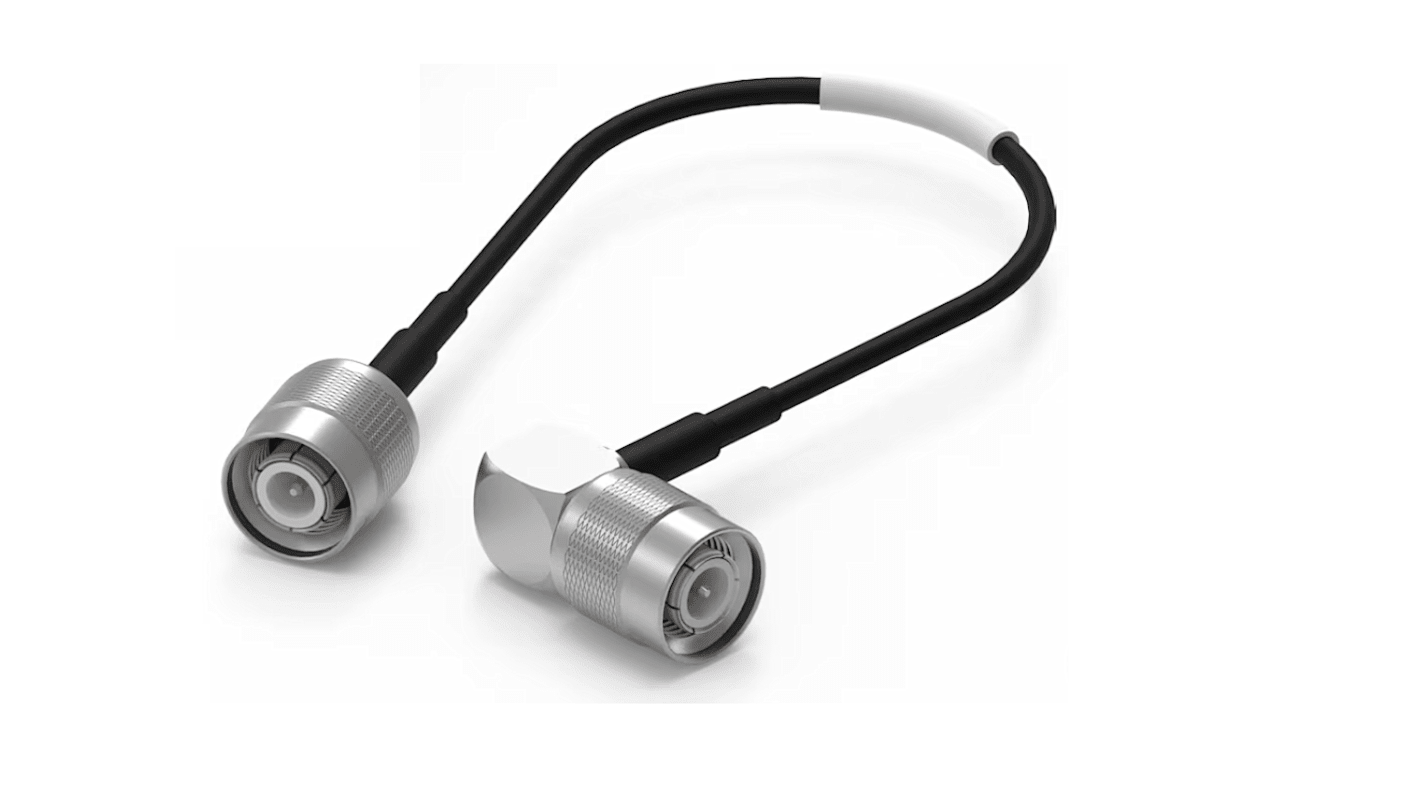 Koaxiális adapter Vízszintes, Dugó → Dugó, 1GHz