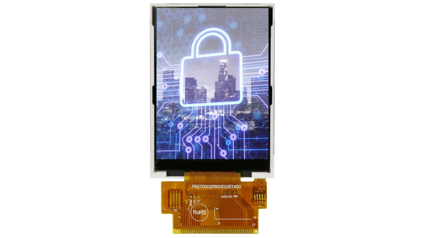 Midas MDT0280A8SH-SPI TFT LCD Colour Display, 2.4 QVGA, 240 x 320