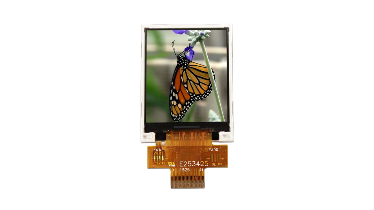 NEWHAVEN DISPLAY INTERNATIONAL NHD-1.8-128160EF-CSXN#-F TFT LCD Display Module, 1.8in, 128 x 160pixels