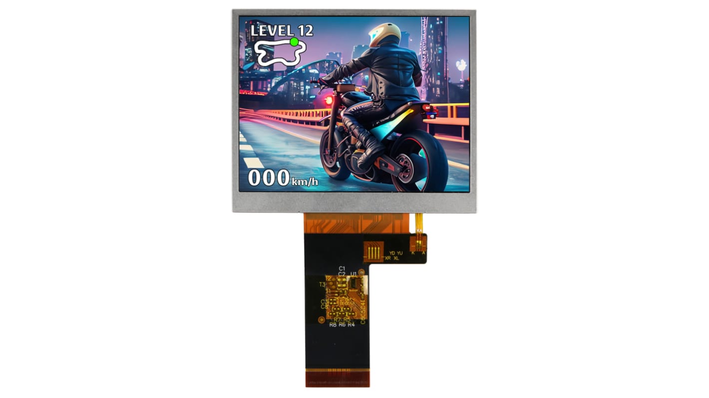 NEWHAVEN DISPLAY INTERNATIONAL TFT 液晶ディスプレイ 3.5インチ TFT なし 640 x 480pixels