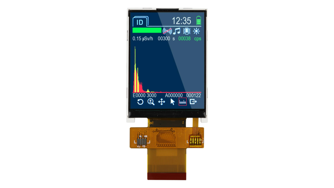 NEWHAVEN DISPLAY INTERNATIONAL TFT 液晶ディスプレイ 2.4インチ IPS TFT なし 240 x 320pixels