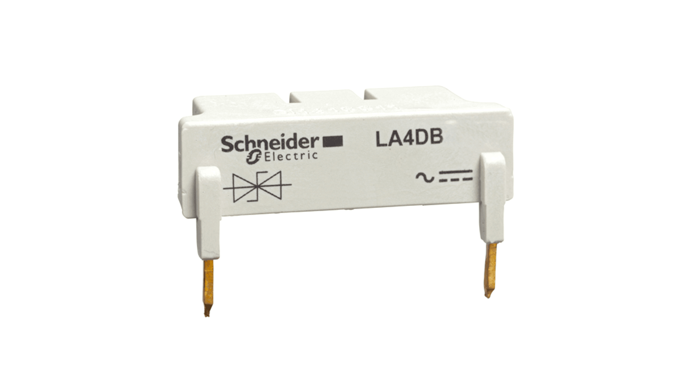 Schneider Electric TeSys Suppressor Module for use with 3P LC1D80 to D95, 4P LP1D40 to D65, 4P LP1D80, 72 V dc