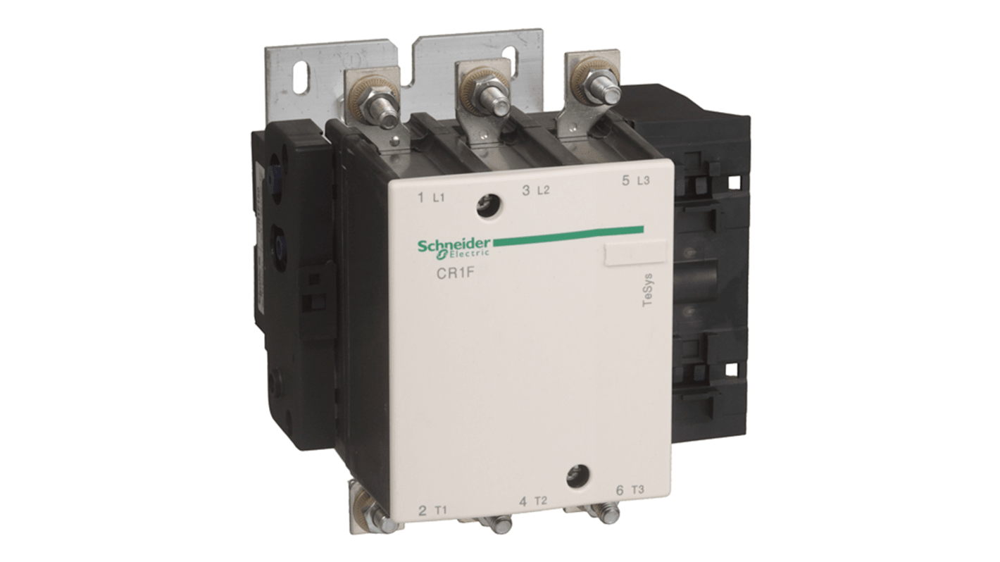 Schneider Electric TeSys TeSyS F Contactor, 110 V dc Coil, 3-Pole, 150 A, 75 kW, 3 NO, 1000 V AC