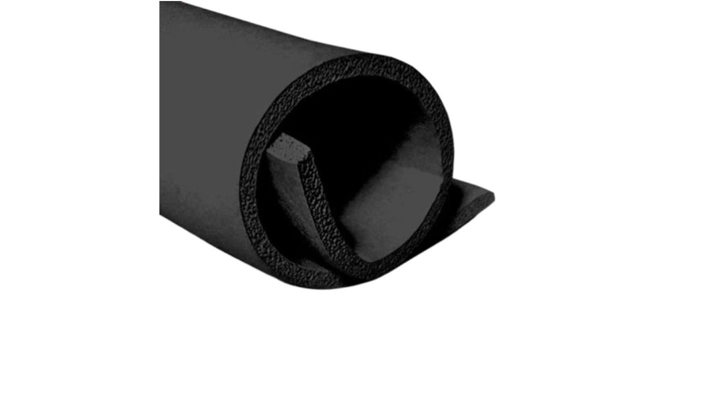Lámina de caucho de EPDM Negro RS PRO, autoadhesivo, 1m x 1m x 2mm