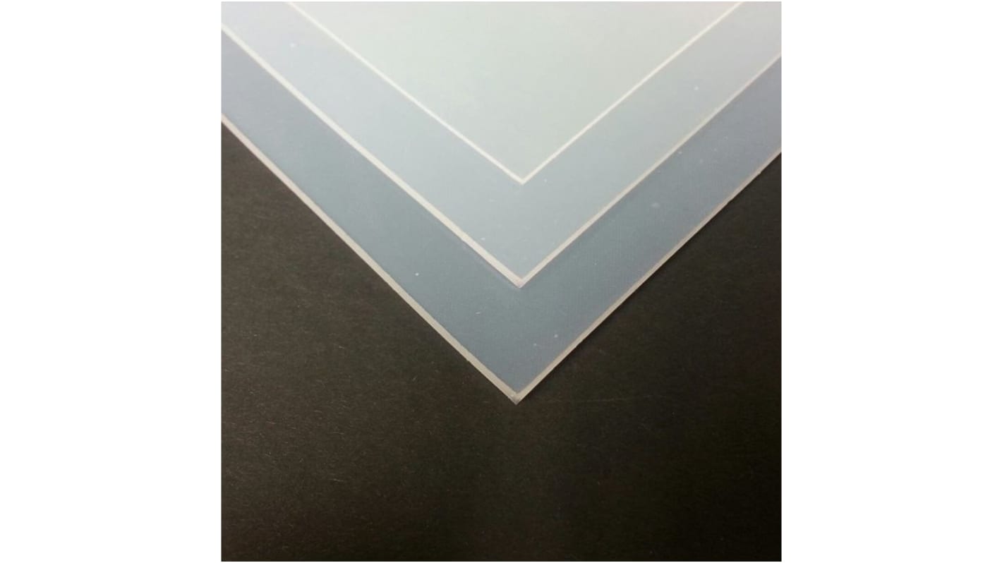 RS PRO Translucent Silicone Rubber Sheet, 1m x 1m x 1mm10.5 MPa