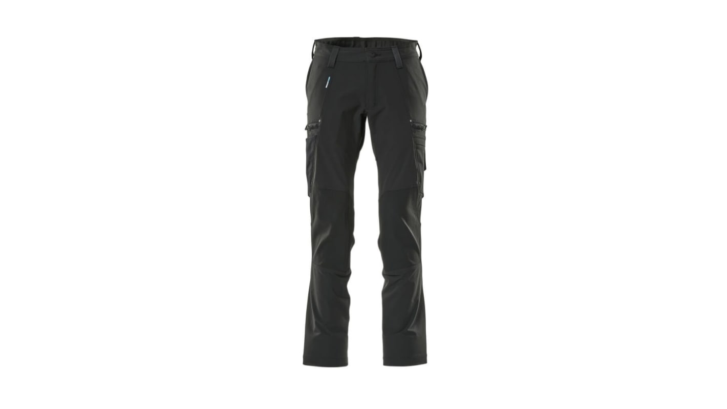 Pantalón para Unisex, pierna 90cm, Negro, Ligero, Hidrófugo, 8 % de licra, 92 % poliamida Advanced 31plg 77.47cm