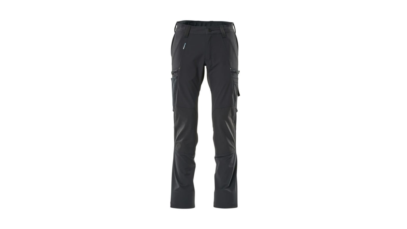 Mascot Workwear Advanced 's Navy Trousers Lightweight, Water Repellent, Size T 34 27in W 76cm L