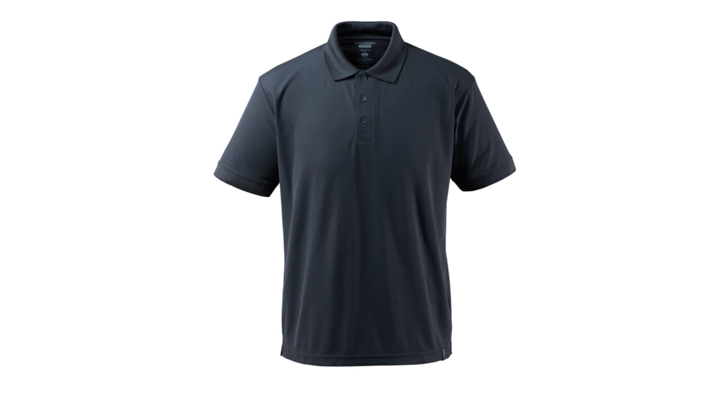 Mascot Workwear 17083-941-010 Dark Navy 100% Polyester Polo Shirt, UK- XL, EUR- XL