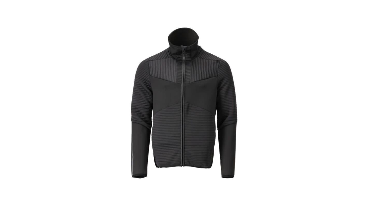 Mascot Workwear 22503-681-09 Black Recycled Polyester Men Full Zip Fleece S
