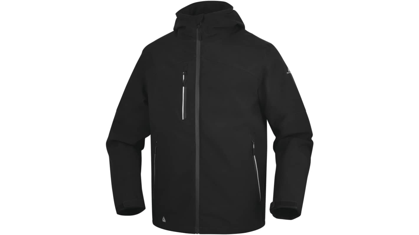 Delta Plus EOLE2 Black, Breathable, Waterproof Parka Jacket, S