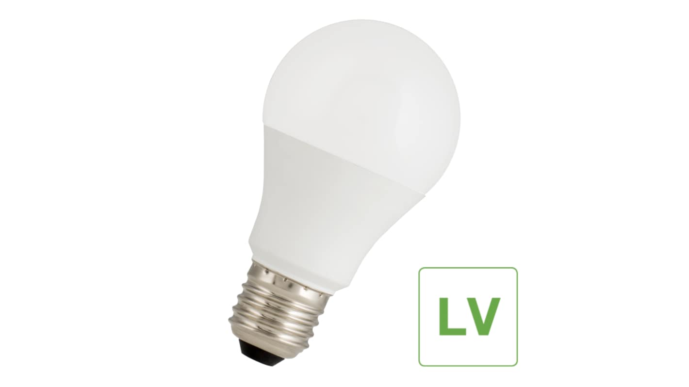 Bailey Electric & Electronics bv Low Voltage LED Bulb E27 LED Bulbs 7 W(60W), 2700K, Warm White, Pear shape
