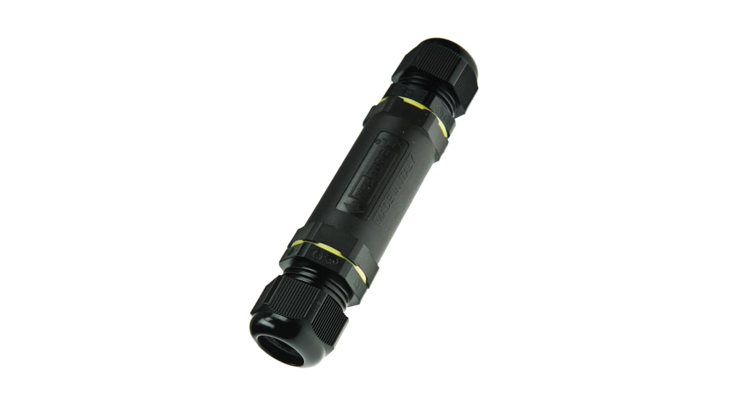 Bailey Electric & Electronics bv Watertight Connector Series Connector, 5-Pole, 2-Way, Cable Mount, 16A, IP68