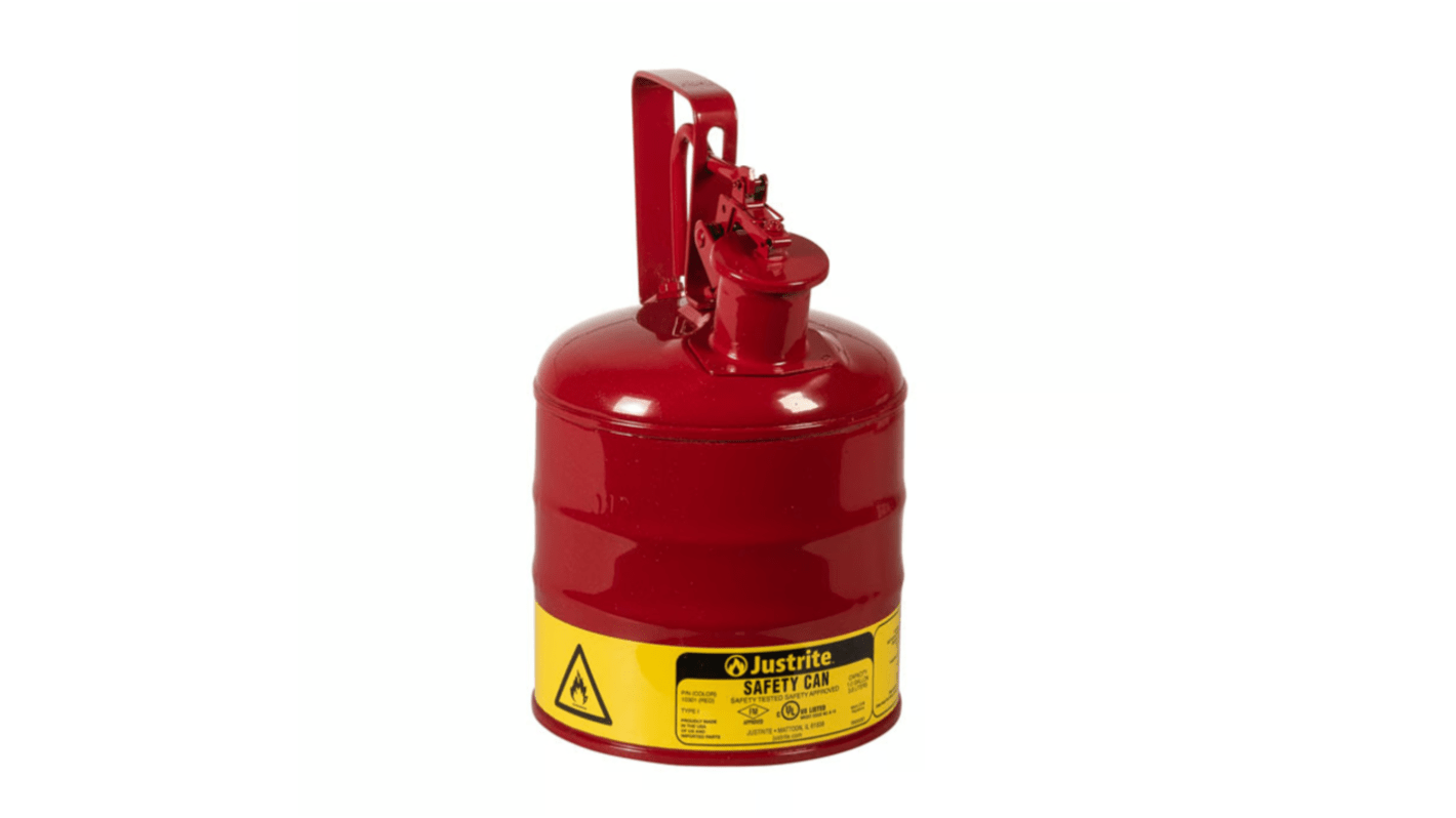 Justrite Steel Safety Can, 1gal