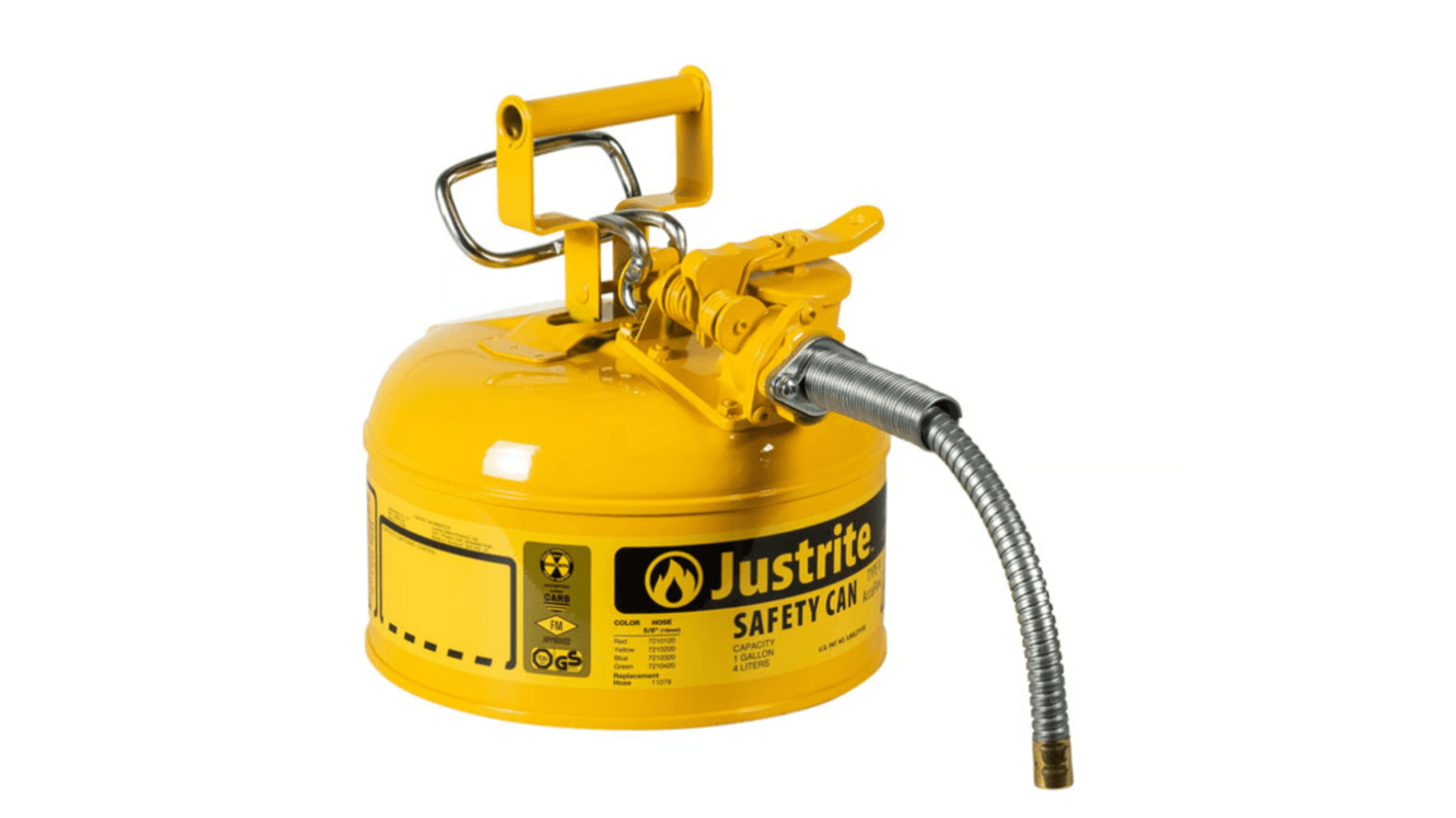 Justrite Steel Safety Can, 1gal