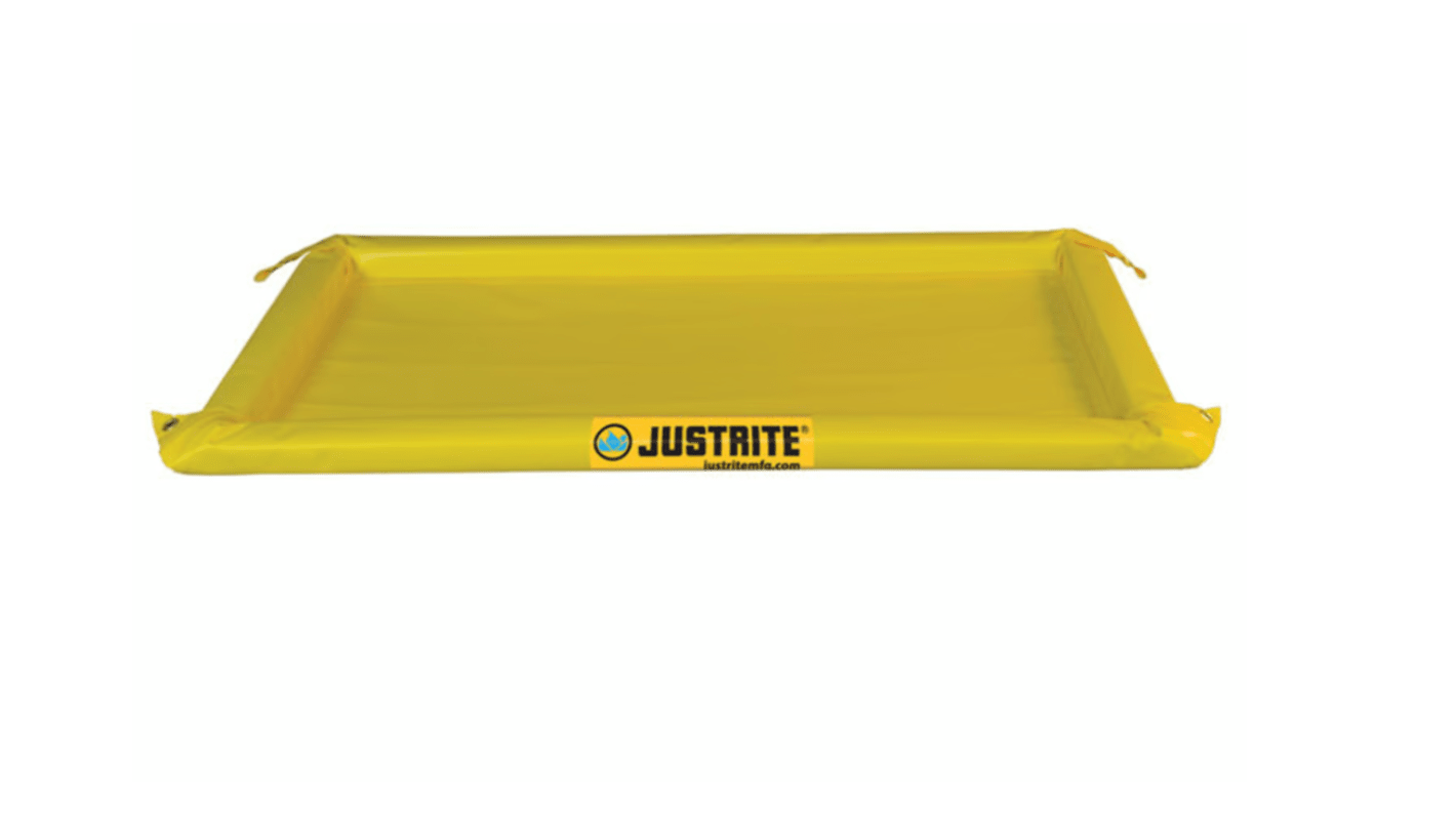 Berma para control de derrames Justrite, capacidad 10g, Control de derrames