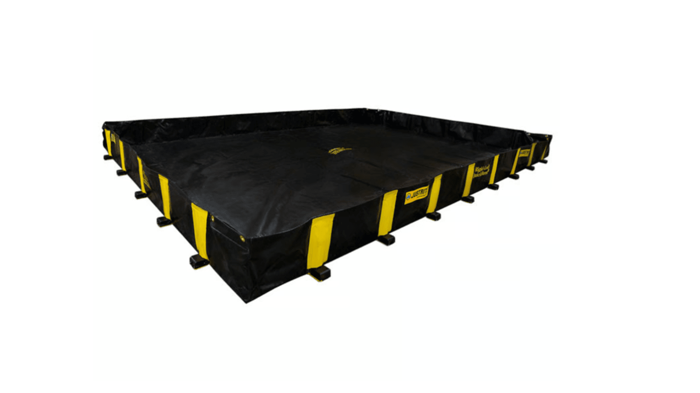 Justrite 溢油围挡, 1435g, PVC 涂层织物制, 用于泄漏控制