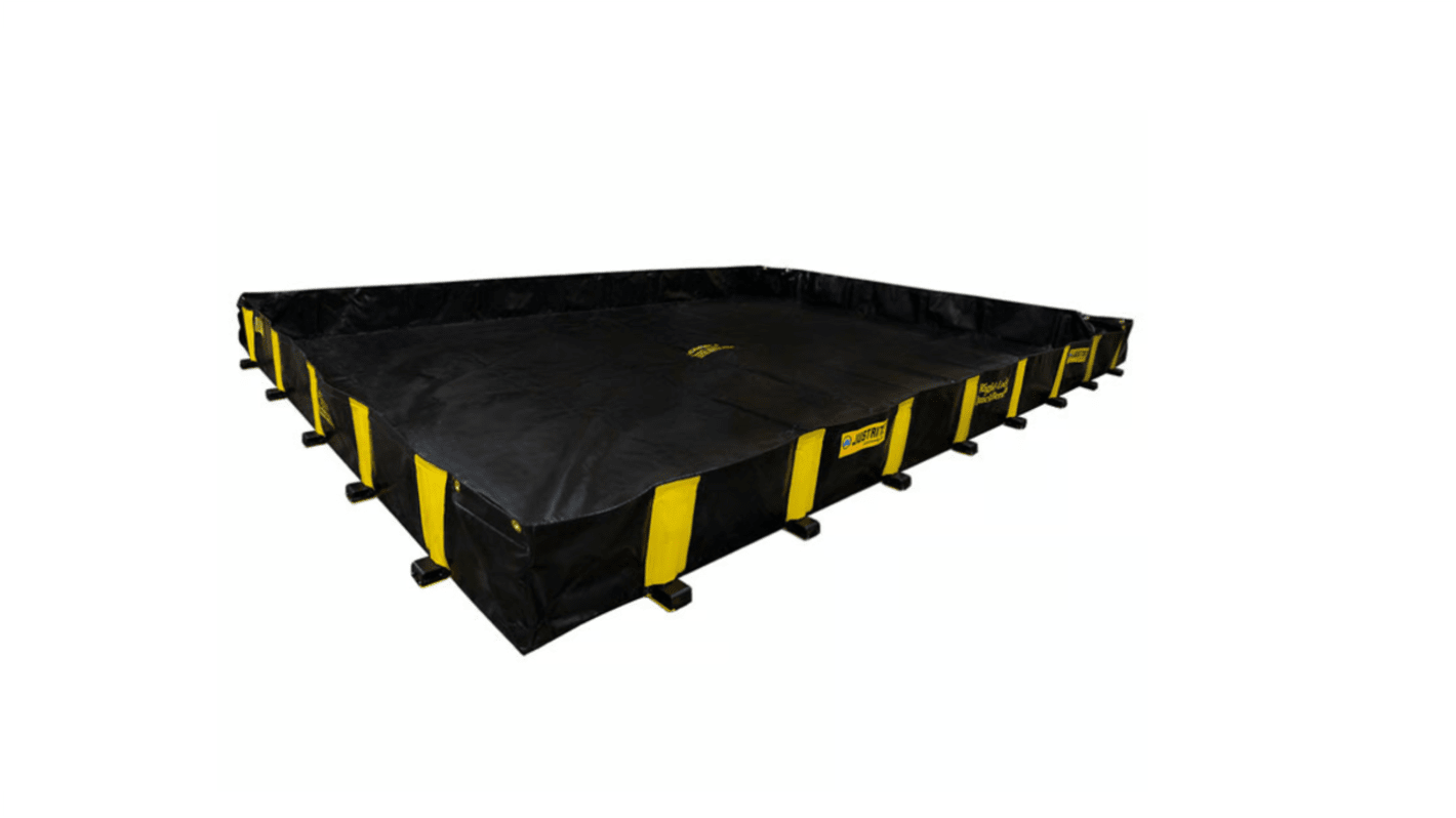 Justrite 溢油围挡, 2390g, PVC 涂层织物制, 用于泄漏控制