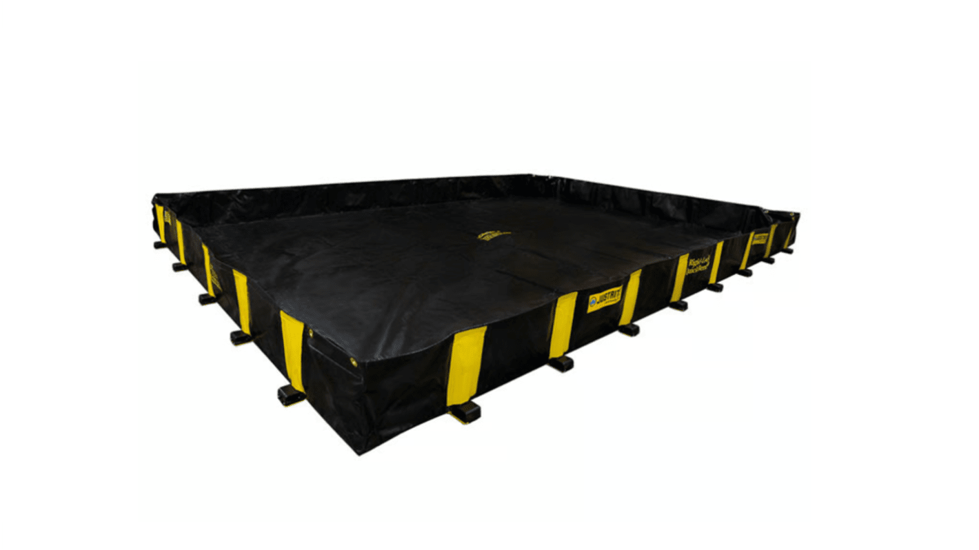 Justrite 溢油围挡, 2990g, PVC 涂层织物制, 用于泄漏控制