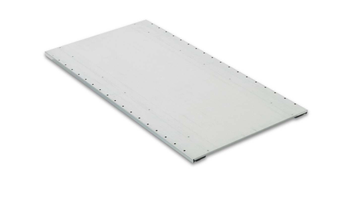 Manorga RAL 7040 4 Shelf Sheet Steel Galvanised Storage Rack System Shelving System x 1000mm, 3000kg Load