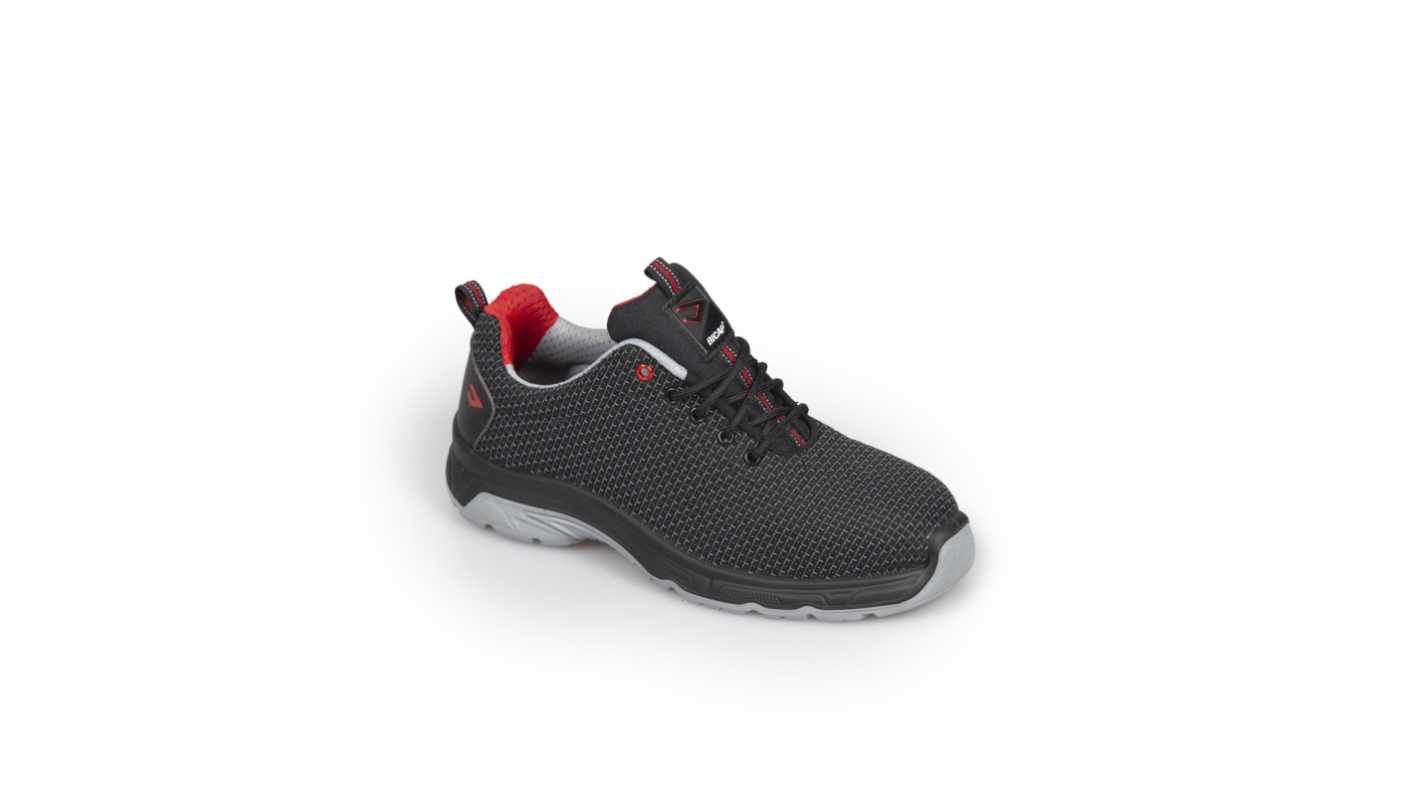 Bicap RAPTOR Unisex Grey Composite Toe Capped Safety Shoes, UK 5.5, EU 38