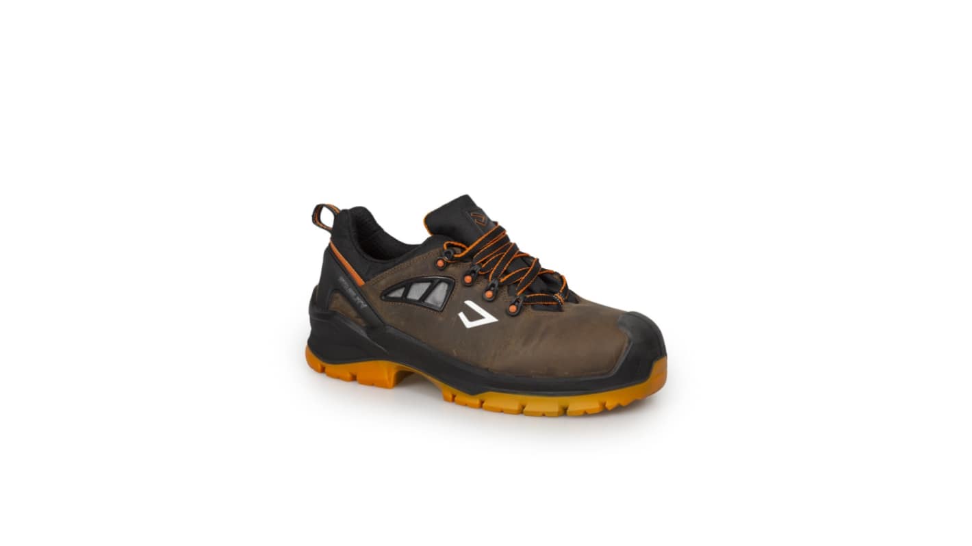 Bicap SEAL LOW Black, Orange Composite Toe Capped Unisex Safety Boots, UK 5.5, EU 39
