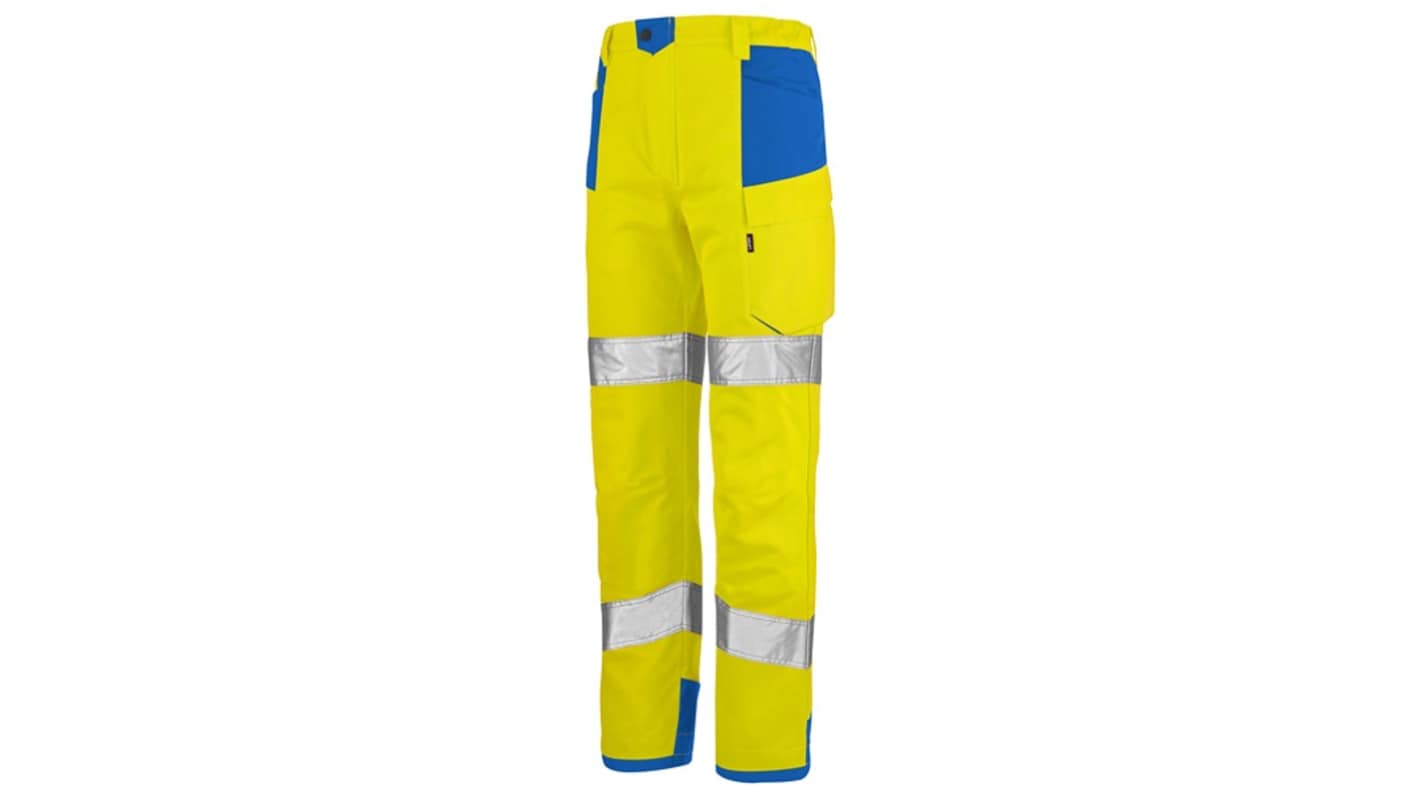 Cepovett Safety 1HVN3PI Yellow Hi Vis Fabric Hi Vis Trousers Leg Length 80cm