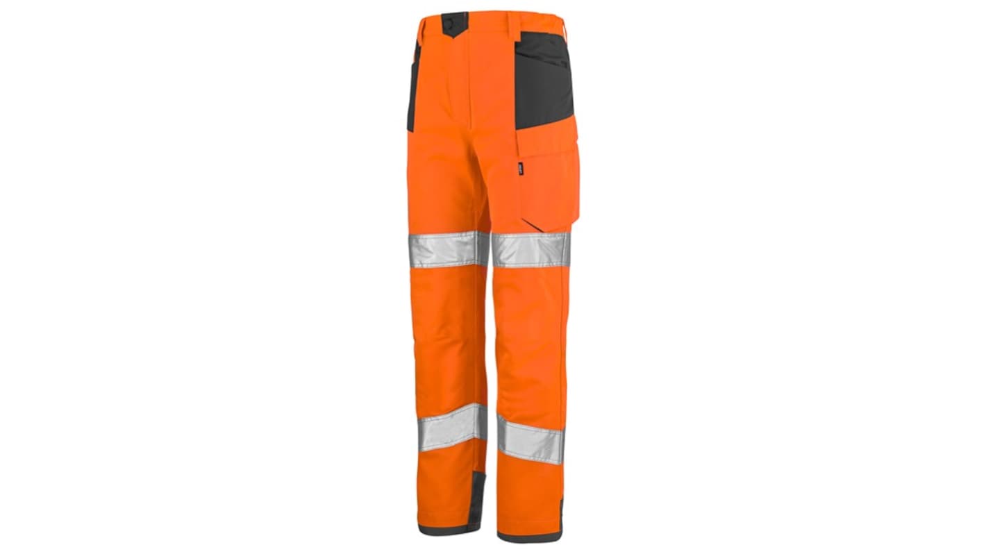 Cepovett Safety 1HVNL Warnschutzhose, Kohle/Orange x 80cm