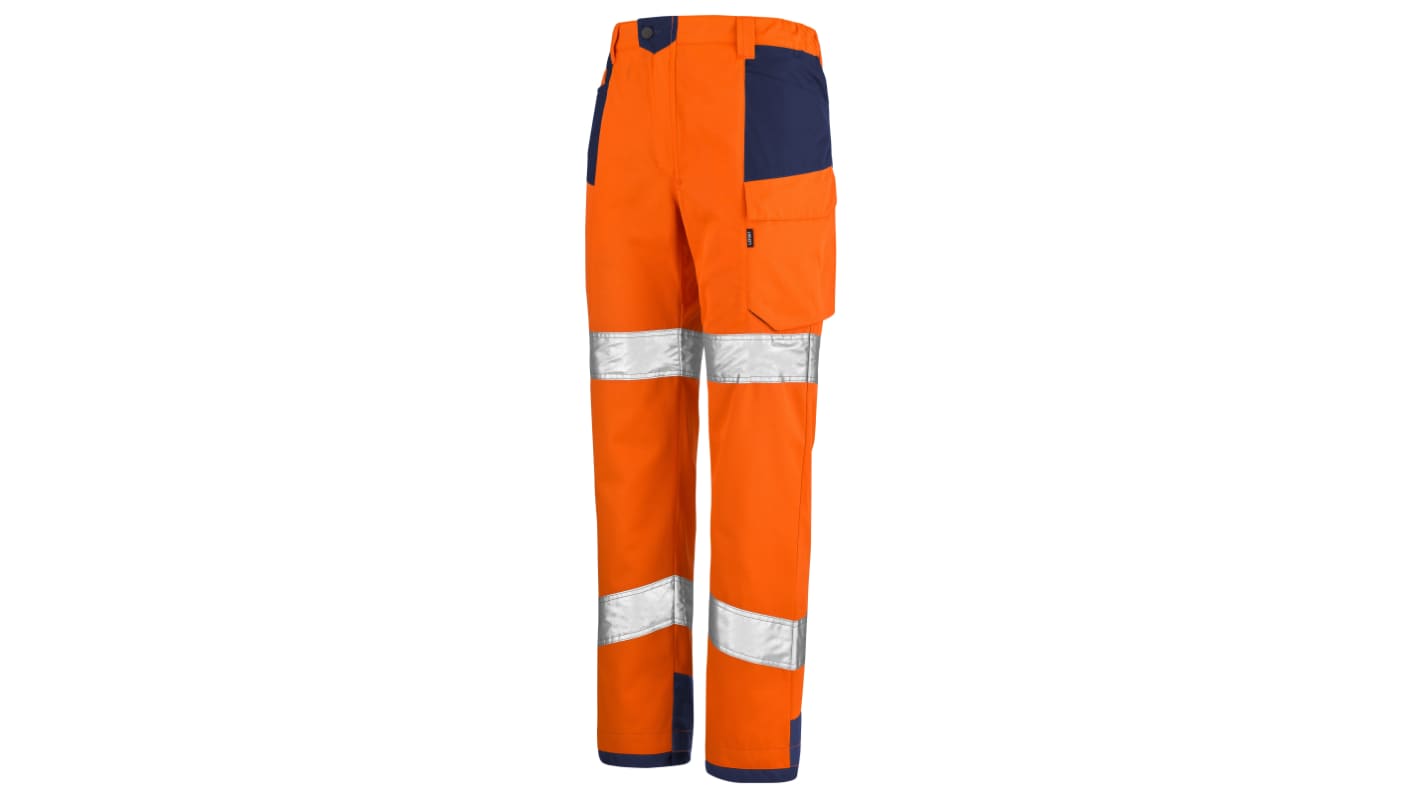 Cepovett Safety 1HVNL Orange/Navy Hi Vis Fabric Hi Vis Trousers Leg Length 80cm