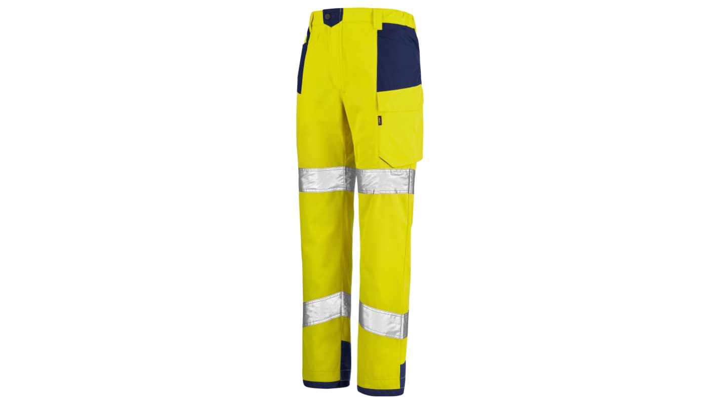 Cepovett Safety 1HVNL Yellow/Navy Hi Vis Fabric Hi Vis Trousers Leg Length 80cm