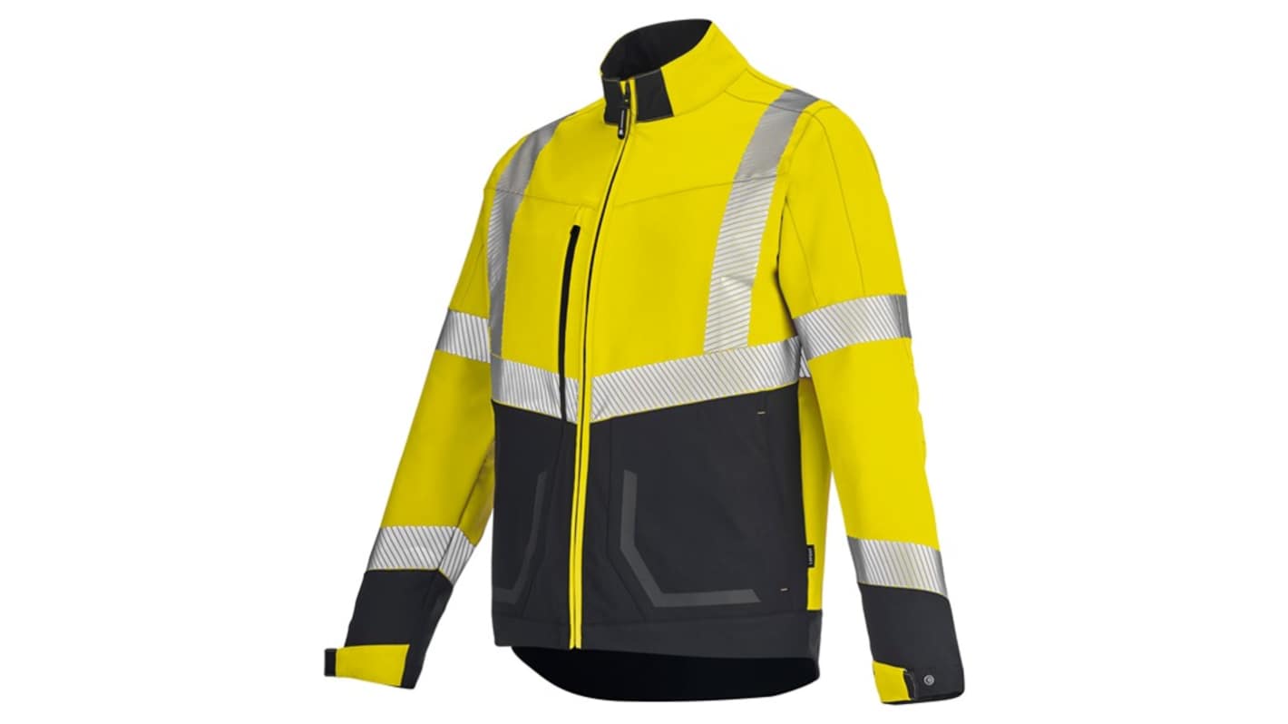 BLOUSON LUX  JAUNE FLUO / NOIR