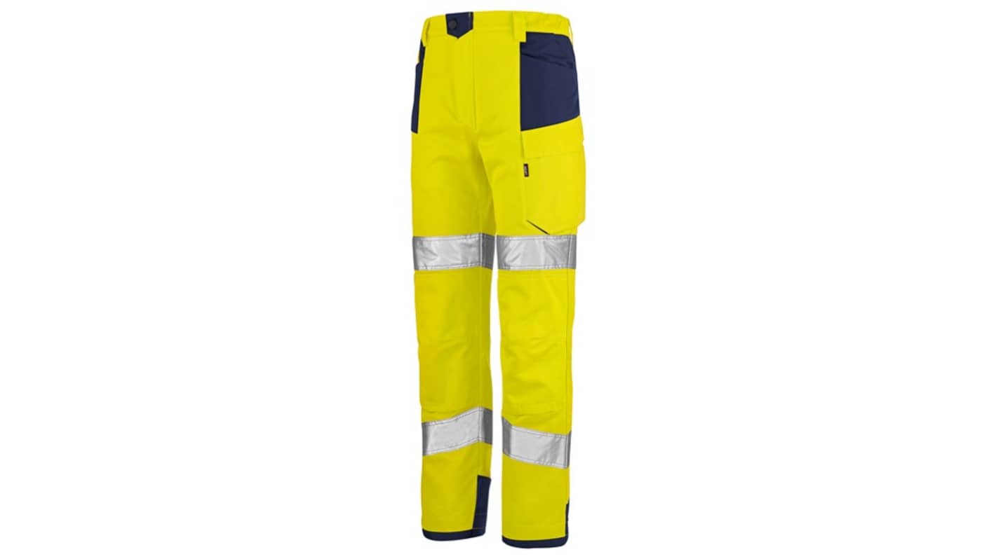 Cepovett Safety 1HVNG3PI Yellow/Navy Hi Vis Fabric Hi Vis Trousers