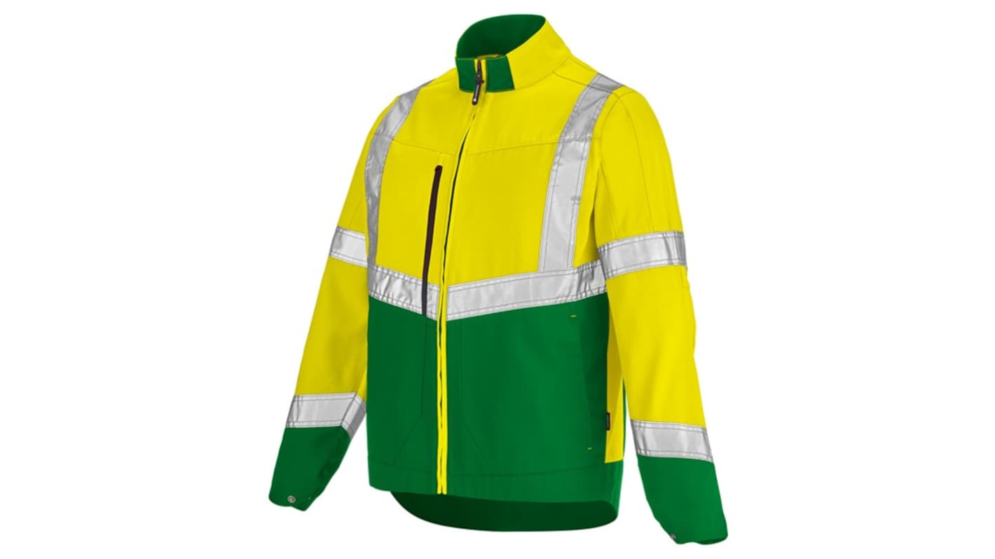 Cepovett Safety 3HVN3PI Blue, Yellow Unisex Hi Vis Jacket, XL