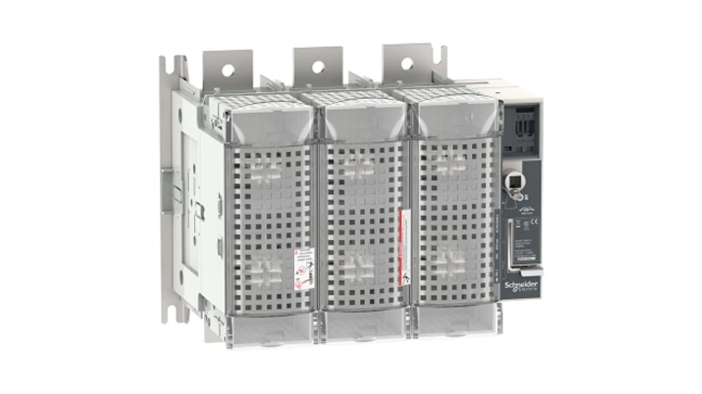 Sezionatore portafusibili Schneider Electric LV481463, corrente max 800A Integrato, 3