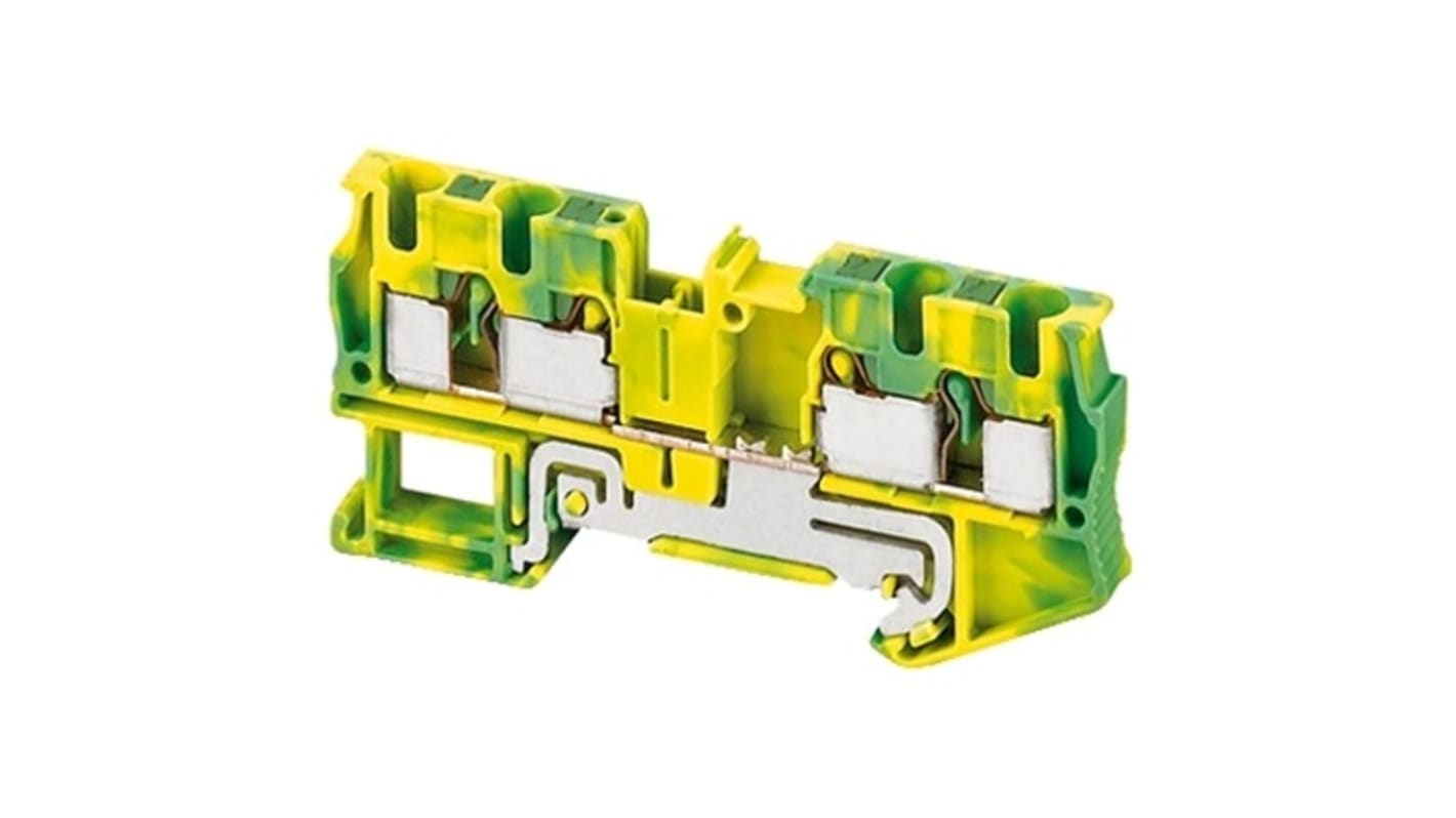 Schneider Electric 端子台, 4 mm², プッシュイン