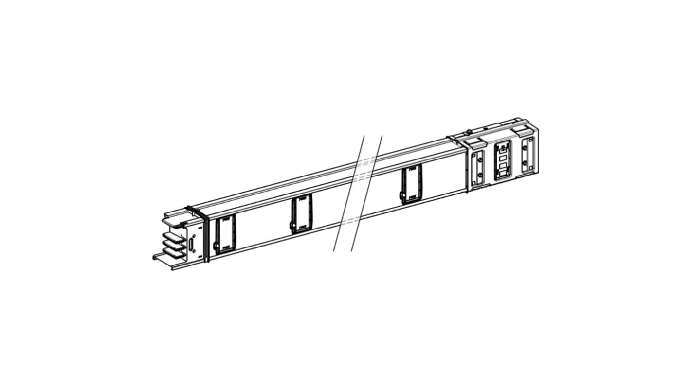 Schneider Electric Flexible Busbar Trunking, 5m, 630A, KSA63 Series