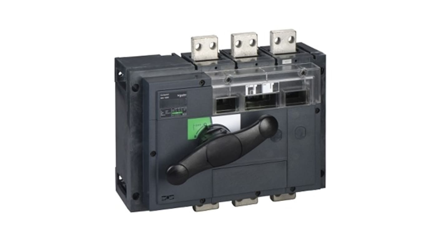 Schneider Electric Fuse Switch Disconnector, 3 Pole, 1600A Max Current
