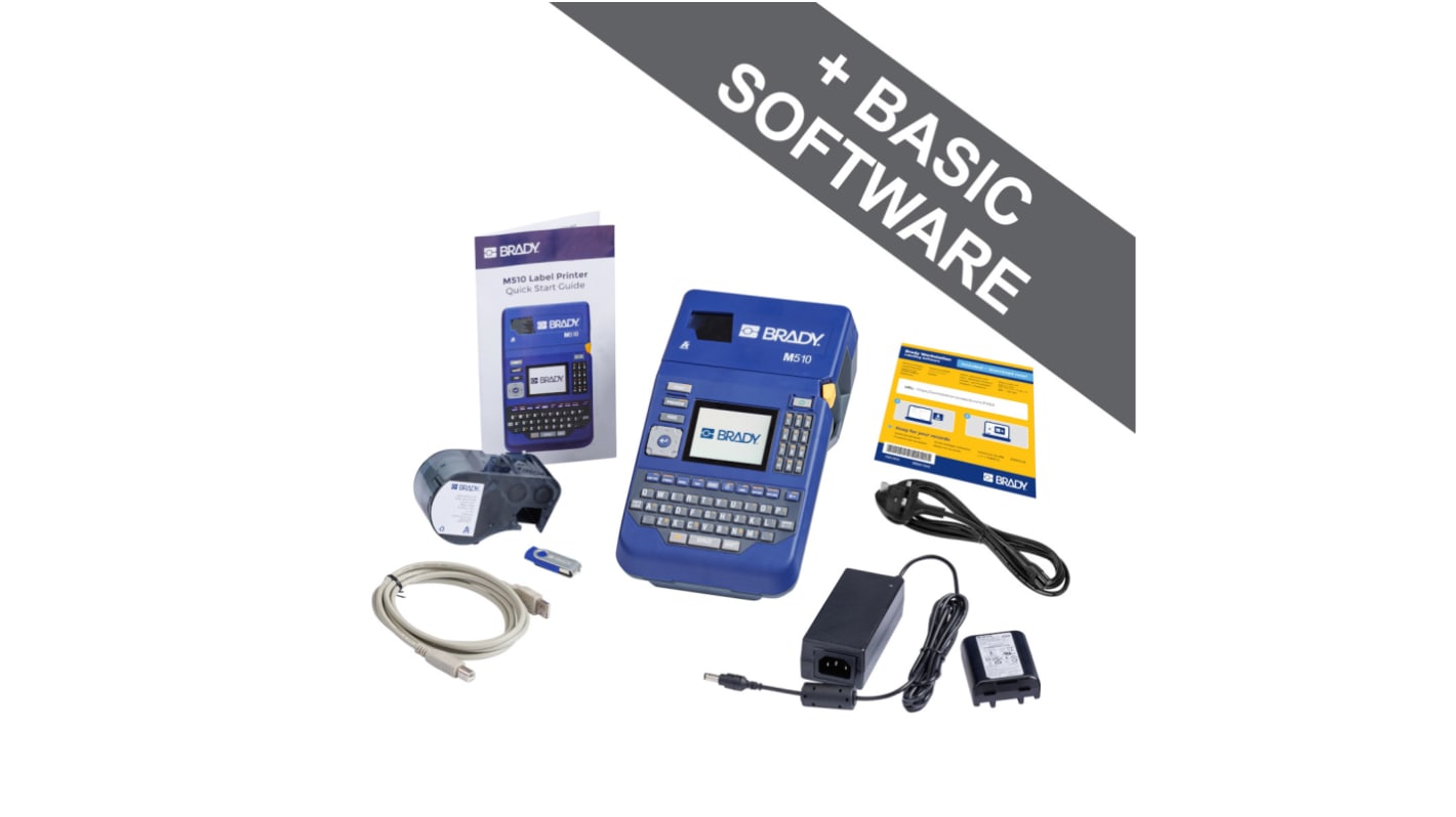 Brady 177181 Handheld Label Printer, 38.1mm Max Label Width, EU