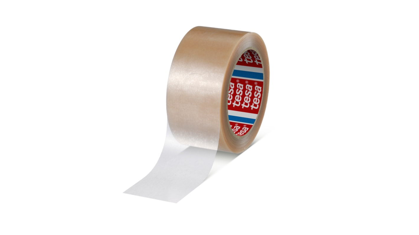 Tesa 4124 White Transparent Packing Tape