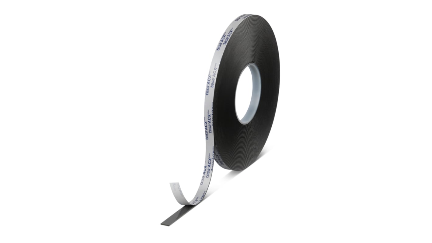 Tesa ACXplus 7076, Tesa ACXplus 7076 Black Foam Tape, 1.50mm Thick