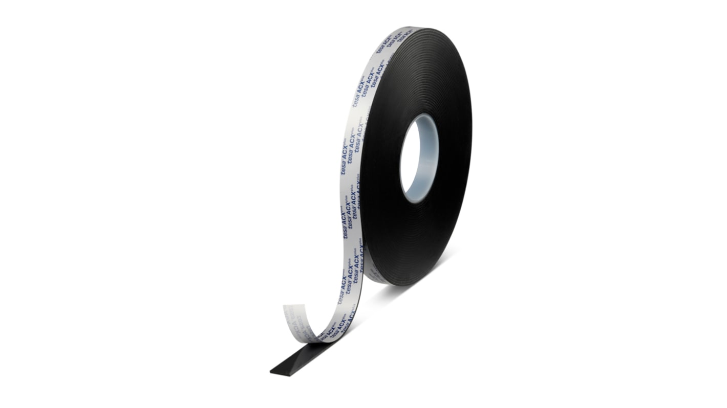 Tesa ACXplus 7078, Tesa ACXplus 7078 Black Foam Tape, 2.0mm Thick