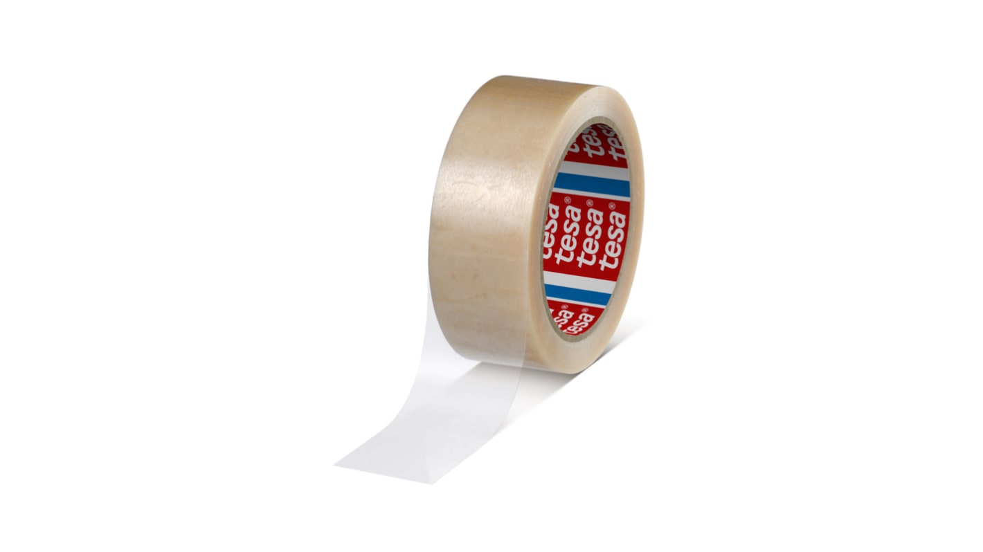 Tesa 4120 White Transparent Packing Tape
