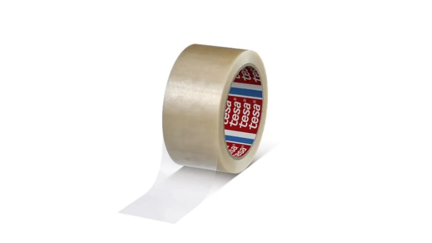 Tesa 4120 White Transparent Packing Tape