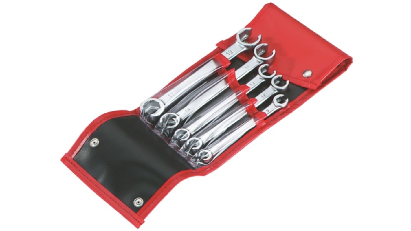 SAM Ring Wrench, 7X9 mm, 8X10 mm, 11X13 mm, 12X14 mm, 17X19 mm Jaw Capacity