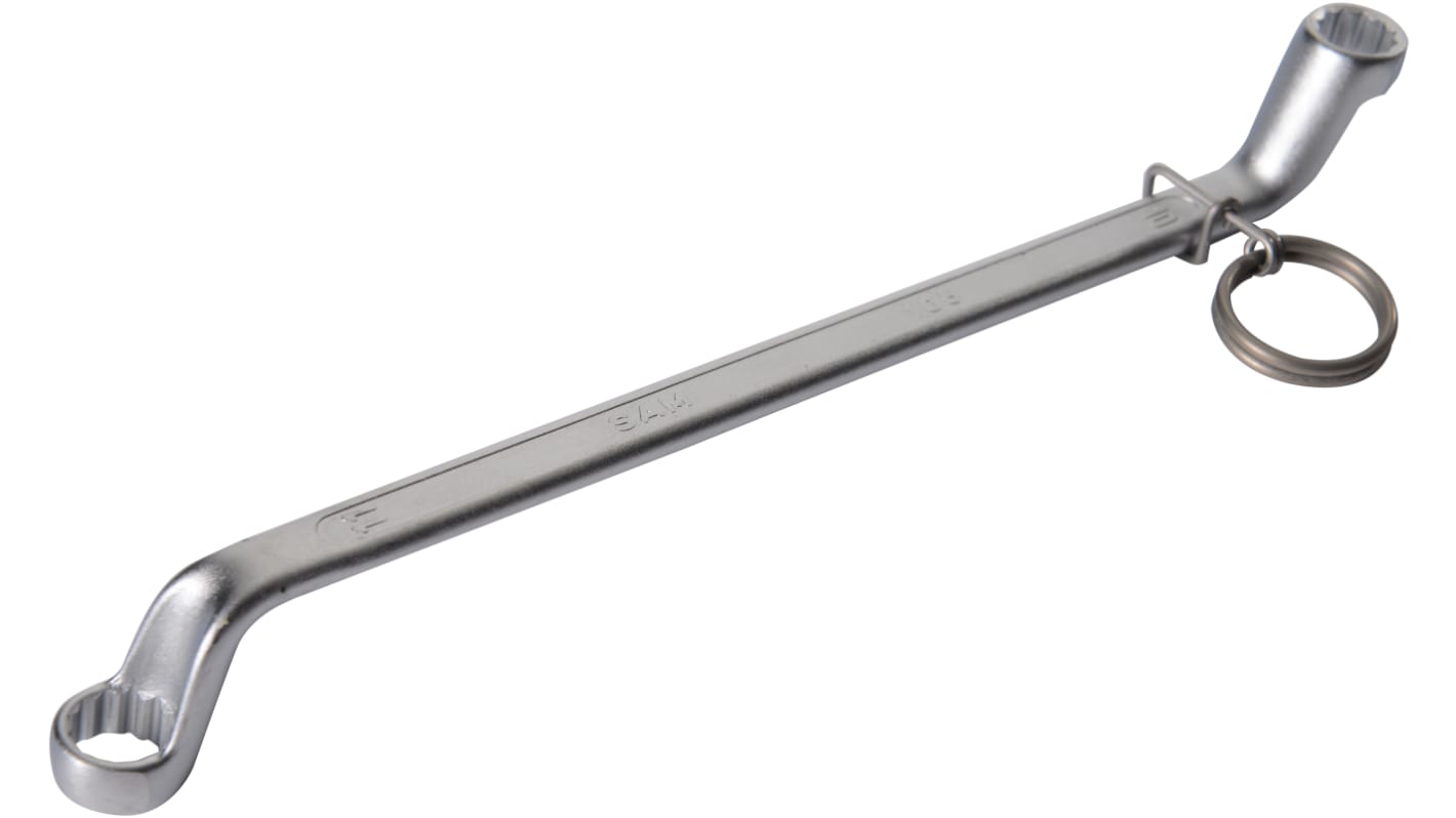 Klucz oczkowy odgięty Klucz oczkowy SAM długość 225 mm