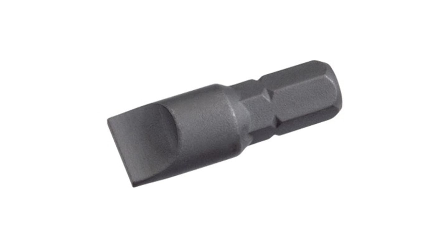 SAM Slotted Screwdriver Bit, 5/16 in Tip, 5/16 in Drive, Slotted Drive, 35 mm Overall