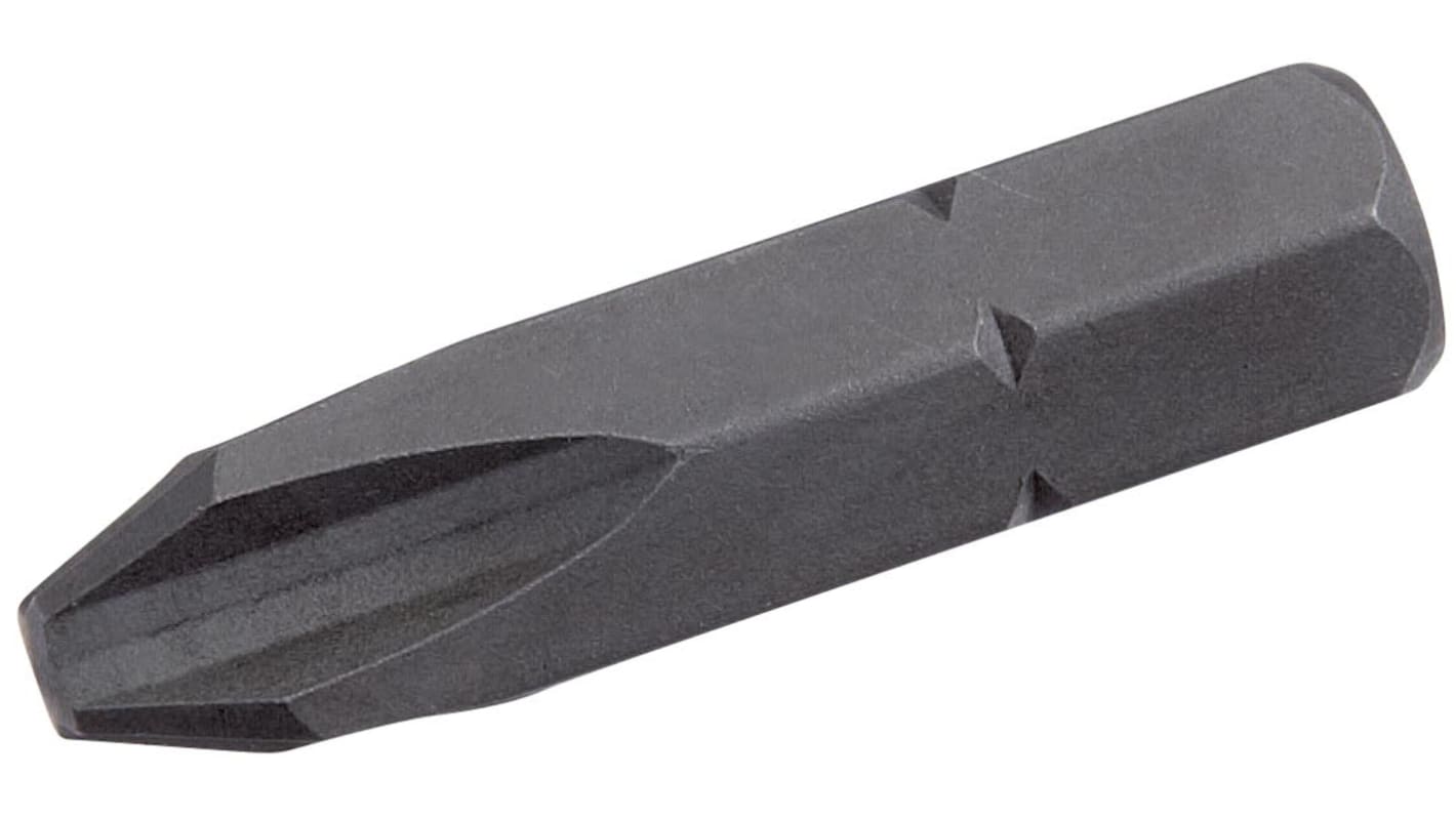 SAM Phillips Screwdriver Bit, 5/16 in Tip, 5/16 in Drive, Square Drive, 35 mm Overall