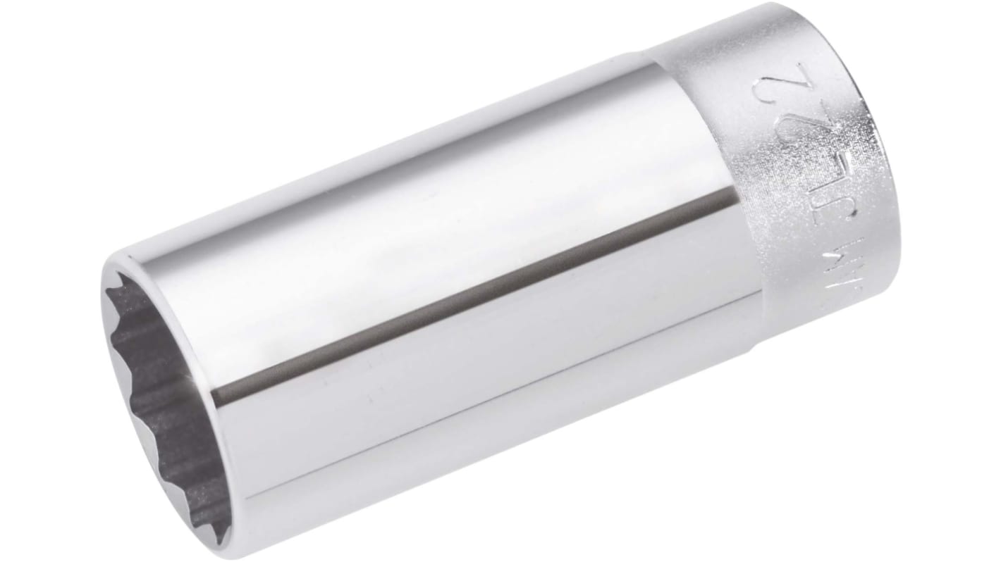 DOUILLE LONGUE 12 PANS 3/8 18 MM