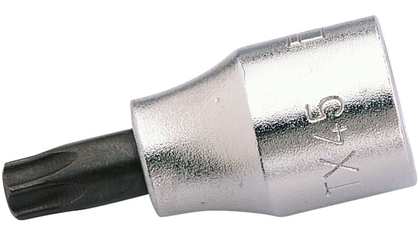 SAM Torx Screwdriver Bit, 3/8 in Tip, 3/8 in Drive, Torx Drive, 50 mm Overall