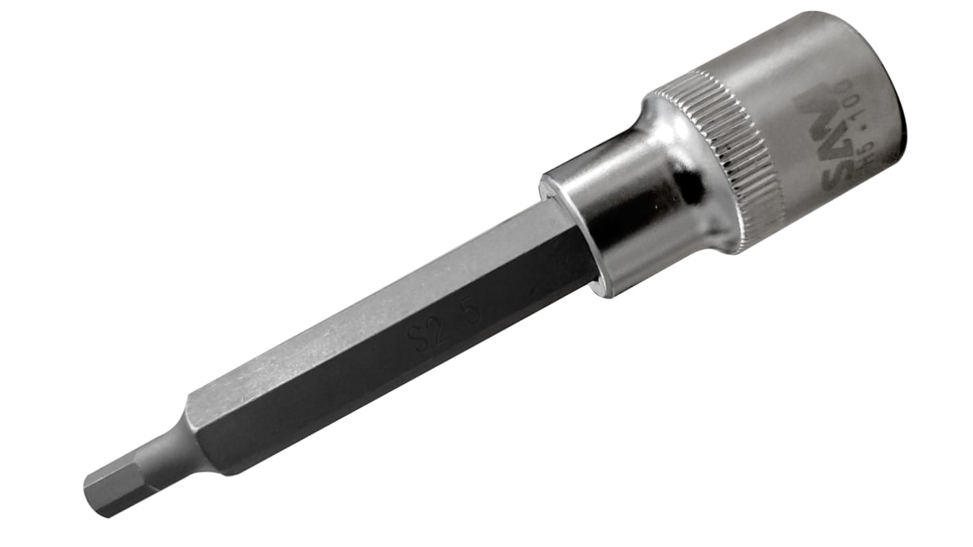 SAM 1/2in, 1/2 in Drive Impact Socket, 55 mm length